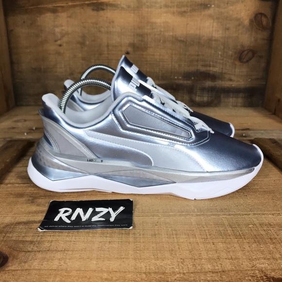 puma lqdcell shatter metallic sneaker